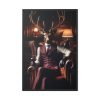88299-16.jpg Deer Elegantly Attired Framed Canvas