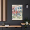 88299-29.jpg Cast Iron Garden Balcony Framed Canvas