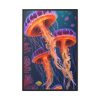 88299-36.jpg Jellyfish Fantasy Underwater Framed Canvas