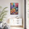 88299-43.jpg Coral Reef Art Illustration Framed Canvas