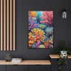 88299-44.jpg Coral Reef Art Illustration Framed Canvas