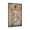 88299-45.jpg A Wooden Barn Door Framed Canvas