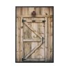 88299-46.jpg A Wooden Barn Door Framed Canvas