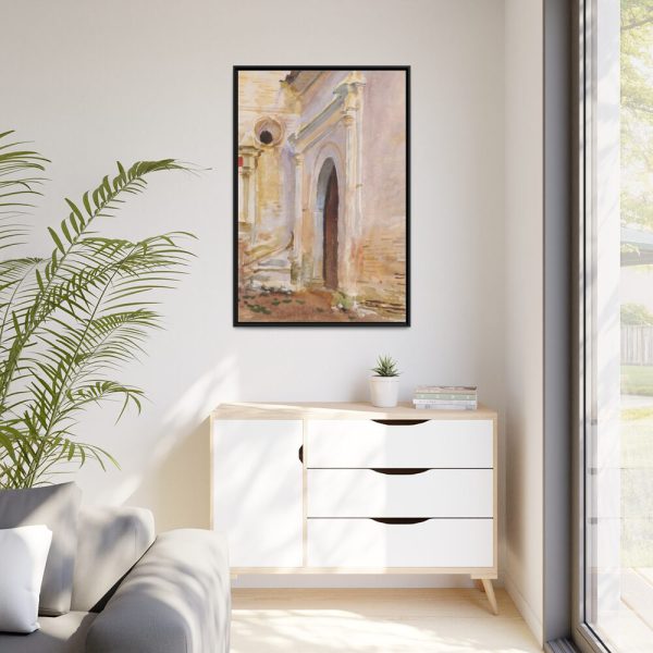 88299-58.jpg Arched Doorway by John Singer Sargent Framed Canvas