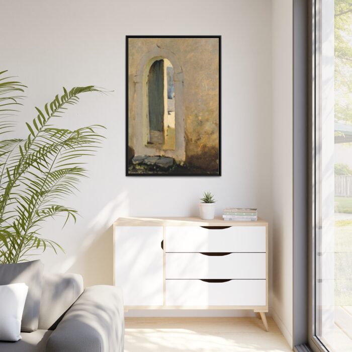 Open Doorway, Morocco by John Singer Sargent Framed Canvas - Image 4