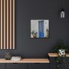 88301-4.jpg Old Blue Door Framed Canvas