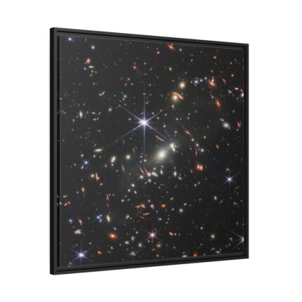 Webb's First Deep Field  Framed Canvas