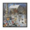 88302-11.jpg Winter Snow Whimsical Landscape Art Framed Canvas