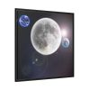 88302-110.jpg Moon in Galaxy Framed Canvas