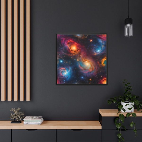 88302-119.jpg Outer Space Cosmos Science Fiction Framed Canvas