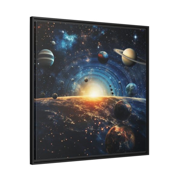 88302-120.jpg Illustration of Cosmos Framed Canvas