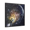 88302-135.jpg Dangers of Space Framed Canvas