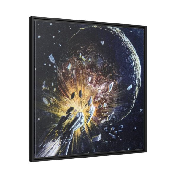 88302-135.jpg Dangers of Space Framed Canvas