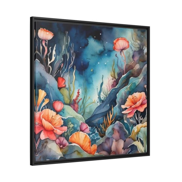 88302-15.jpg Watercolor Deep Sea Art Print Framed Canvas