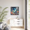 88302-18.jpg Watercolor Deep Sea Art Print Framed Canvas