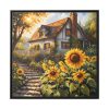 88302-21.jpg Sunflower Cottage Framed Canvas