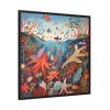 88302-30.jpg Colorful Underwater Scene Art Print Framed Canvas