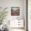88302-33.jpg Colorful Underwater Scene Art Print Framed Canvas