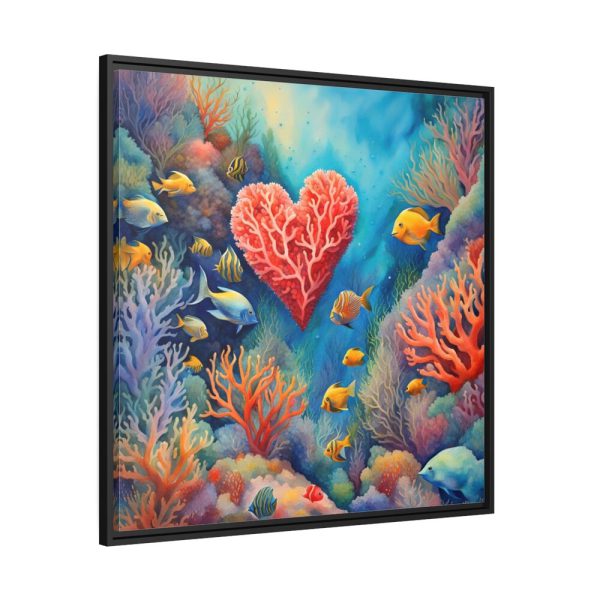 88302-35.jpg Love Under The Sea Framed Canvas