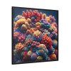 Close-Up of the Corals Framed Canvas
