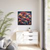 Close-Up of the Corals Framed Canvas