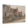 91638-10.jpg Thatched Cottage with Barn Adjoining Standard Canvas