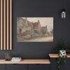 91638-13.jpg Thatched Cottage with Barn Adjoining Standard Canvas