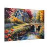 91638-130.jpg Cottage By A River Standard Canvas