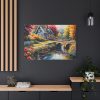 91638-133.jpg Cottage By A River Standard Canvas