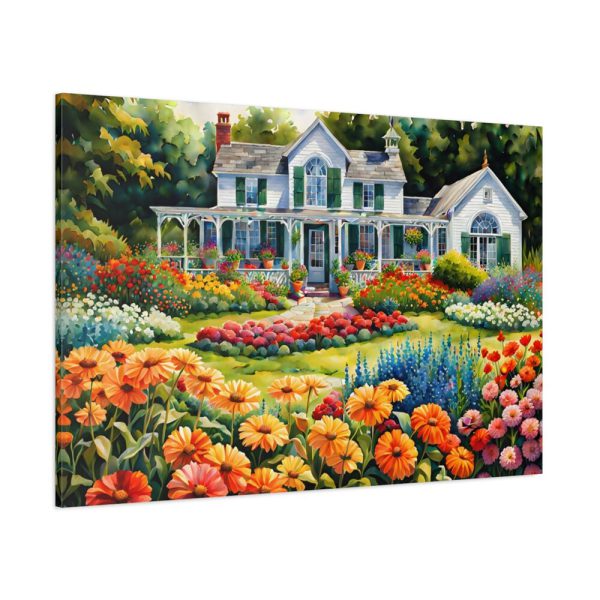 91638-135.jpg Country Cottage Garden Standard Canvas