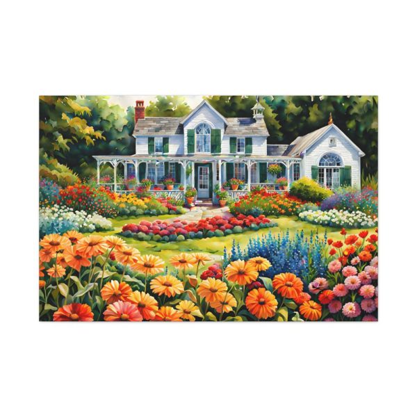 91638-136.jpg Country Cottage Garden Standard Canvas
