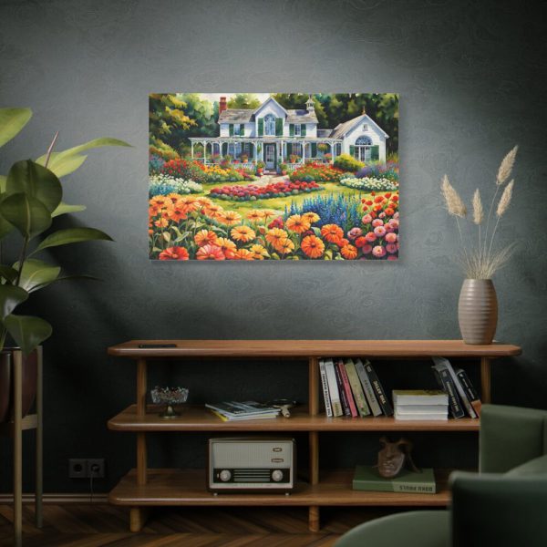 91638-139.jpg Country Cottage Garden Standard Canvas