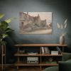 91638-14.jpg Thatched Cottage with Barn Adjoining Standard Canvas