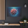 91638-178.jpg Coral With Surrounding Water Bubbles Standard Canvas