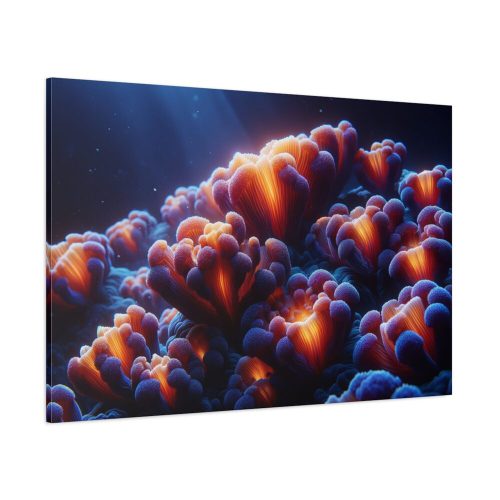 91638-180.jpg Vibrant and Dynamic Texture of Marine Corals Standard Canvas