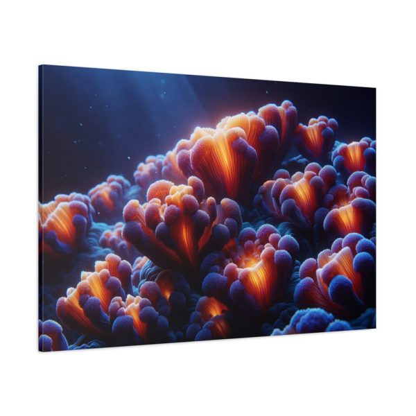 91638-180.jpg Vibrant and Dynamic Texture of Marine Corals Standard Canvas