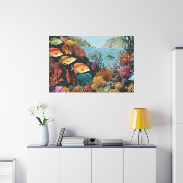 91638-192.jpg Vibrant Marine Life Scene II Standard Canvas