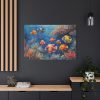 91638-198.jpg Tropical Fish And Coral Standard Canvas