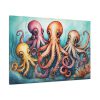 91638-200.jpg Cute Art Of Cartoon Octopuses Standard Canvas