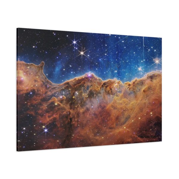 Cosmic Cliffs in the Carina Nebula Standard Canvas