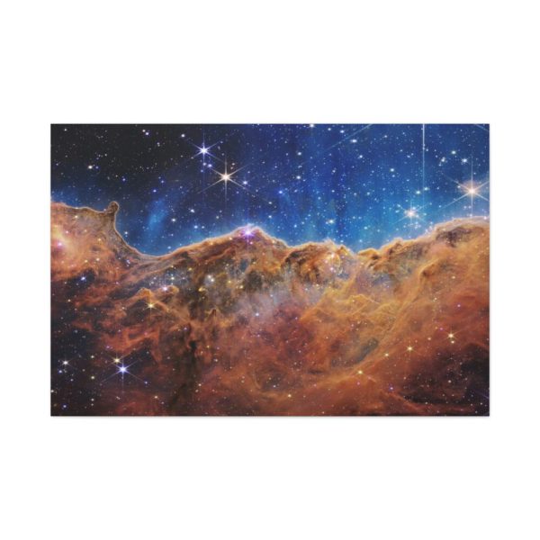 Cosmic Cliffs in the Carina Nebula Standard Canvas