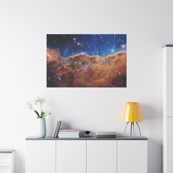 Cosmic Cliffs in the Carina Nebula Standard Canvas