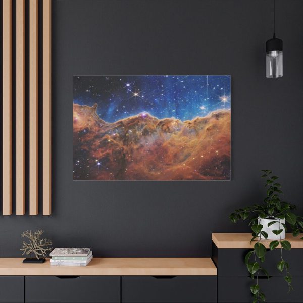 Cosmic Cliffs in the Carina Nebula Standard Canvas
