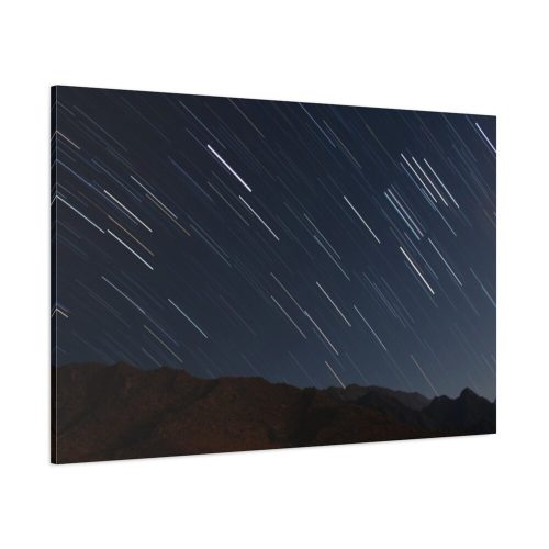 Beautiful Meteor Shower Standard Canvas