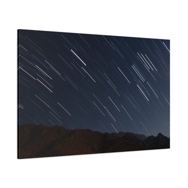 91638-245.jpg Beautiful Meteor Shower Standard Canvas
