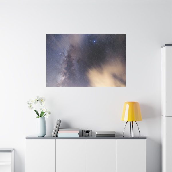 91638-272.jpg Blue Starry Night Sky Standard Canvas