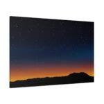 Stars in Night Sky Standard Canvas