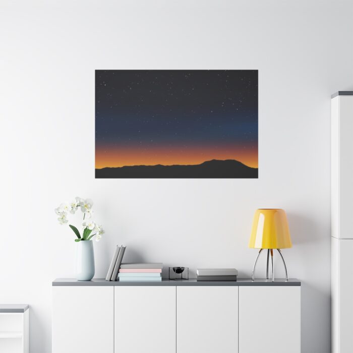 Stars in Night Sky Standard Canvas - Image 3