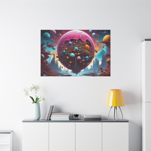 91638-322.jpg Planet Surreal World Fantasy Standard Canvas