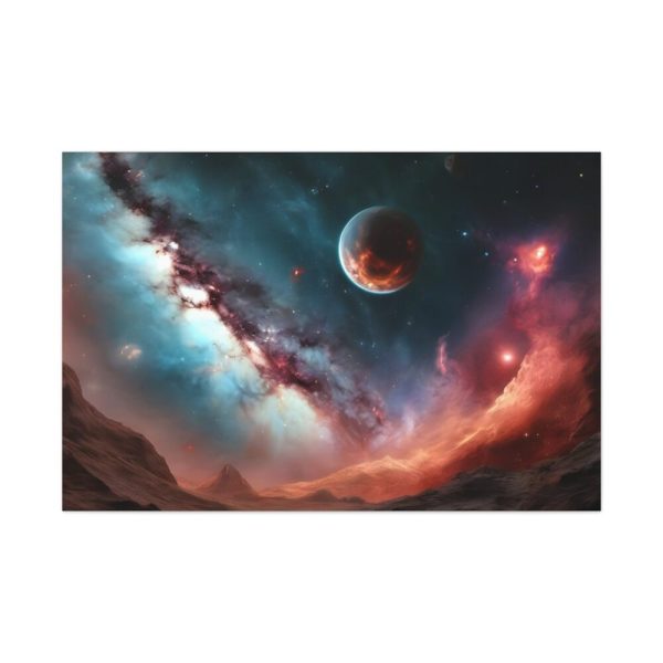 Universe Space Cosmos Nebula Galaxy Standard Canvas